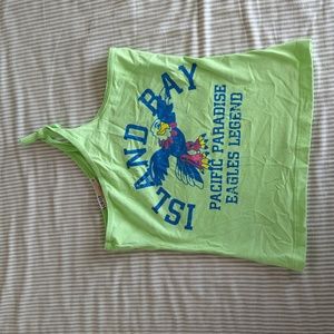 One shoulder Scoop Island Bay tank